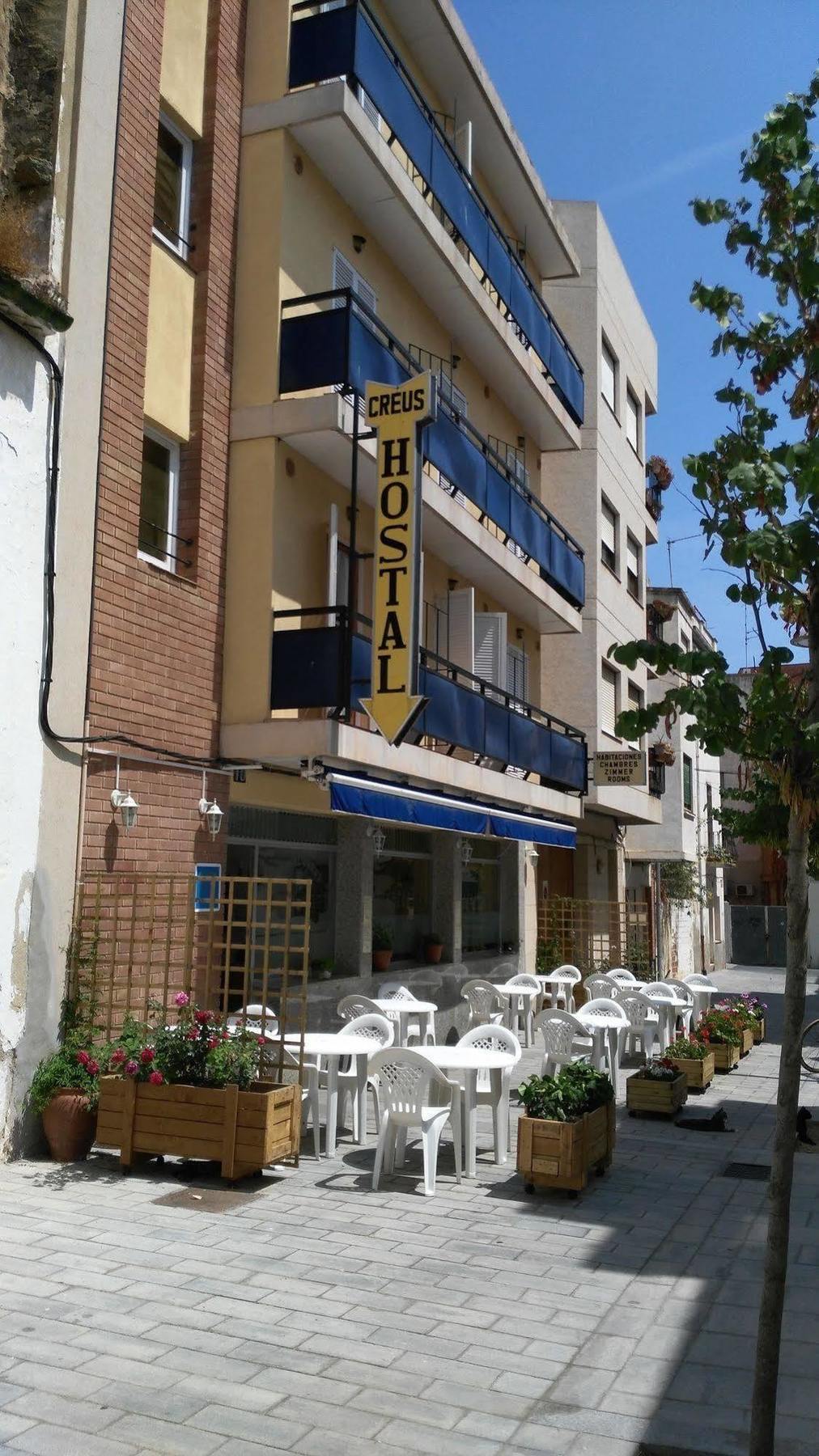 Hostal Creus Росас Экстерьер фото